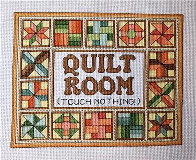 Quilt Room 118w x 96h Rogue Stitchery