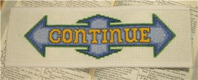 Continue 104 x 32 Rogue Stitchery