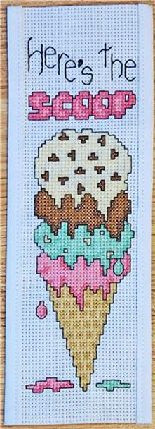 Ice Cream Cone 36w x 103h Rogue Stitchery