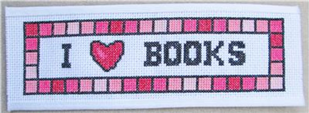 I Love Books 109 x 31 Rogue Stitchery