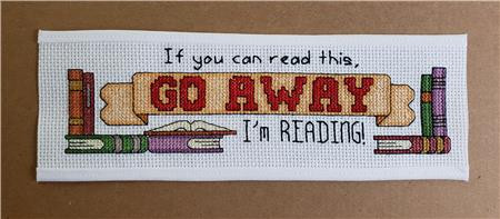 Go Away 110 x 30 Rogue Stitchery