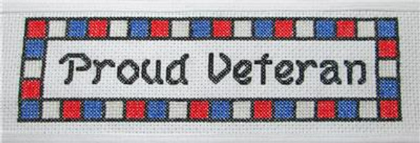 Proud Veteran 31 x 109 Rogue Stitchery