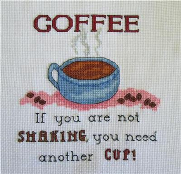 Coffee 85 x 85 Rogue Stitchery