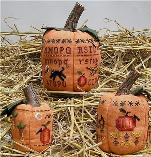 Three Pumpkins 209w x 53h Prairie Grove Peddler