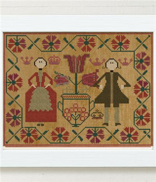 Katrin and William 152w x 115h Modern Folk Embroidery