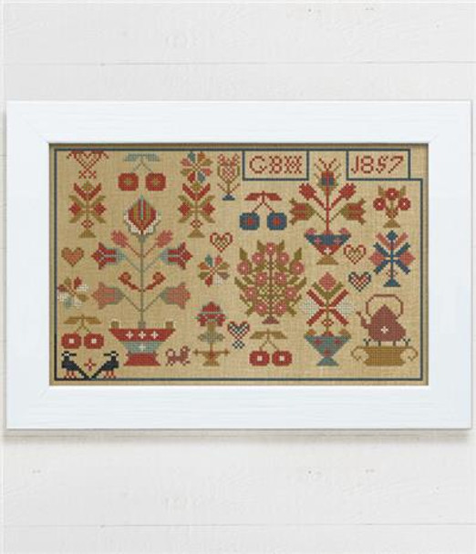GBH 1857 149w x 94h Modern Folk Embroidery