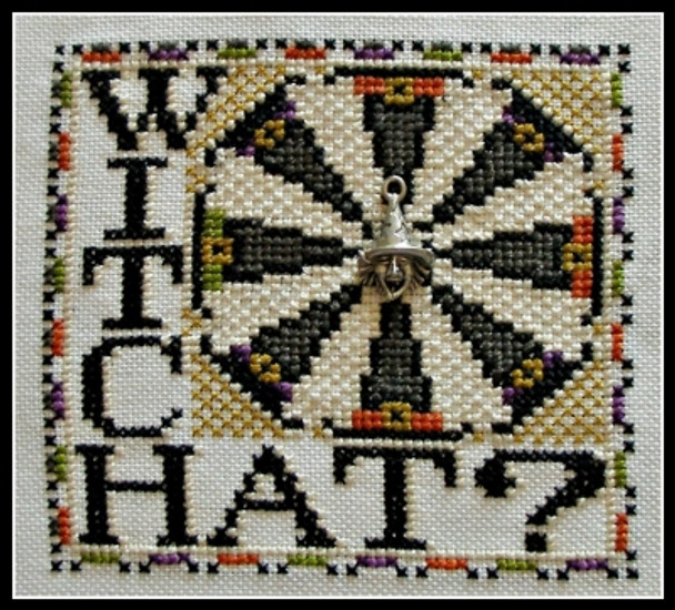 wHZWP57 Witch Hat? - Word Play Embellishment Included by Hinzeit