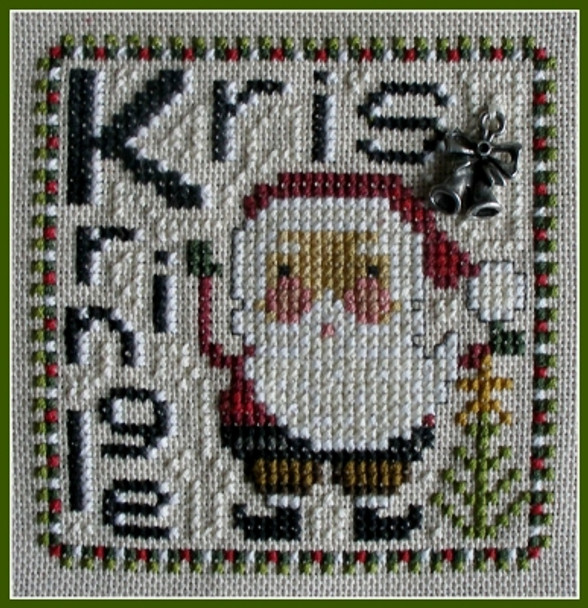 HZWP23 Kris Kringle - Word Play Embellishment Included by Hinzeit