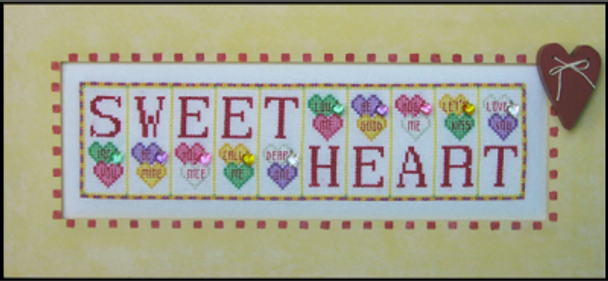 HZJ14 Sweet Heart - Jelly Mini Blocks  Embellishment Included by Hinzeit