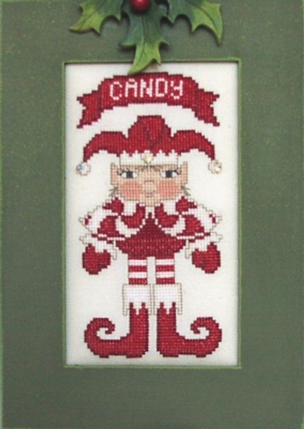 HZCR15 Candy Elf - Crystals Embellishment Included by Hinzeit