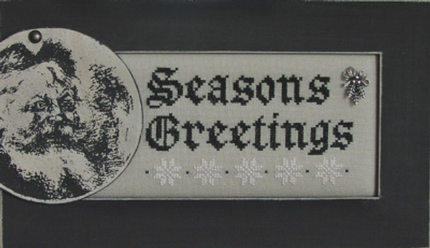 HZC150 Seasons Greetings - Charmed I Embellishment Included by Hinzeit