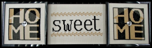 HZ311 Home Sweet Home - 3 or 1 Embellishment Included by Hinzeit