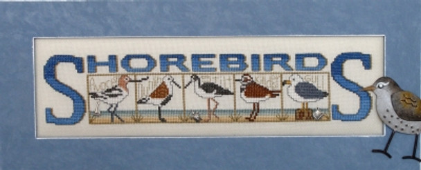 HZC154 Shore Birds - Charmed I Embellishment Included by Hinzeit