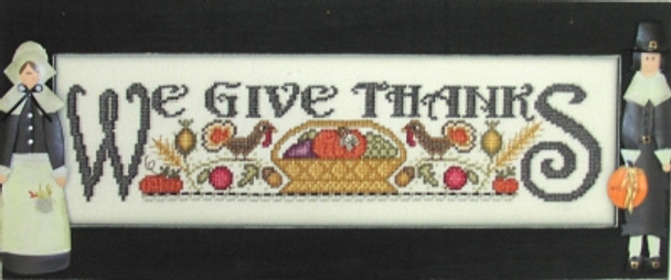 HZC168 We Give Thanks - Charmed I Embellishment Included by Hinzeit