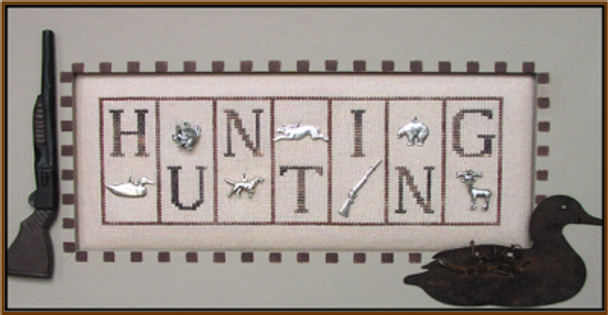 HZMB59 Hunting - Mini Blocks Embellishment Included by Hinzeit