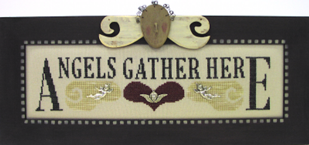 HZC103 Angels Gather Here - Charmed I  Embellishment Included by Hinzeit