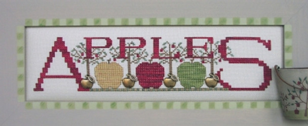 HZC104 Apples - Charmed I Embellishment Included by Hinzeit