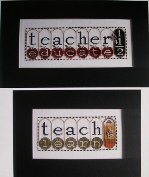 HZCD11 Teacher Teach - Charmed Duo Embellishment Included by Hinzeit