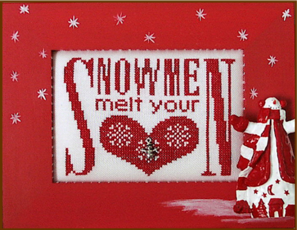 HZC220 Snowmen Melt Your Heart - Charmed I Embellishment Included by Hinzeit