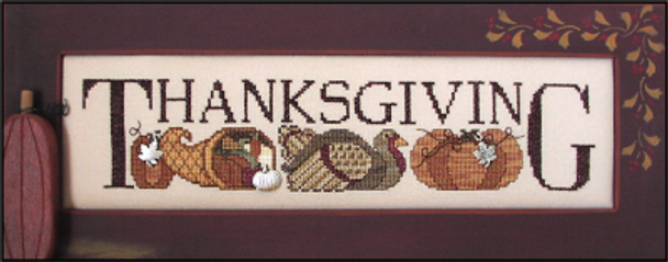 HZC159 Thanksgiving - Charmed I Embellishment Included by Hinzeit