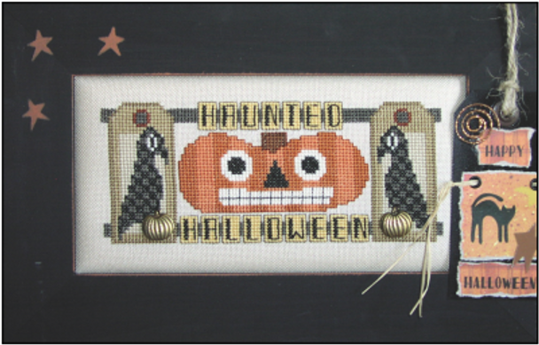 HZC235 Haunted Halloween - Charmed II Embellishment Included by Hinzeit