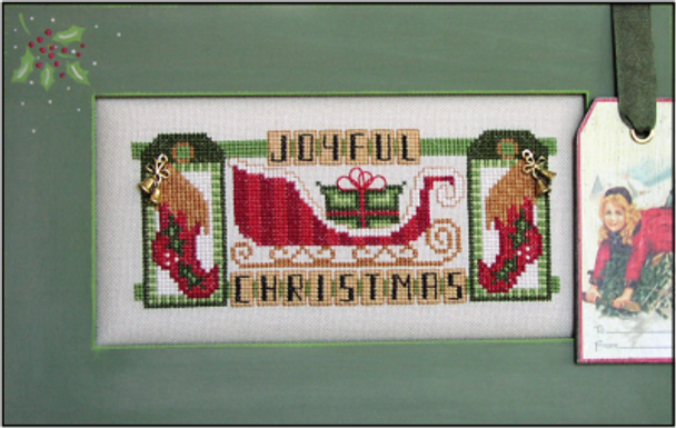 HZC236 Joyful Christmas - Charmed II Embellishment Included by Hinzeit