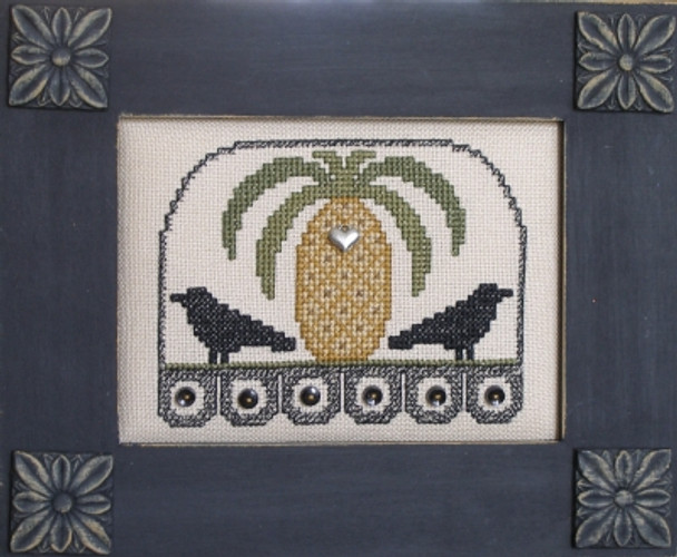 HZC307 Pineapple Crow - Charmed III Embellishment Included by Hinzeit
