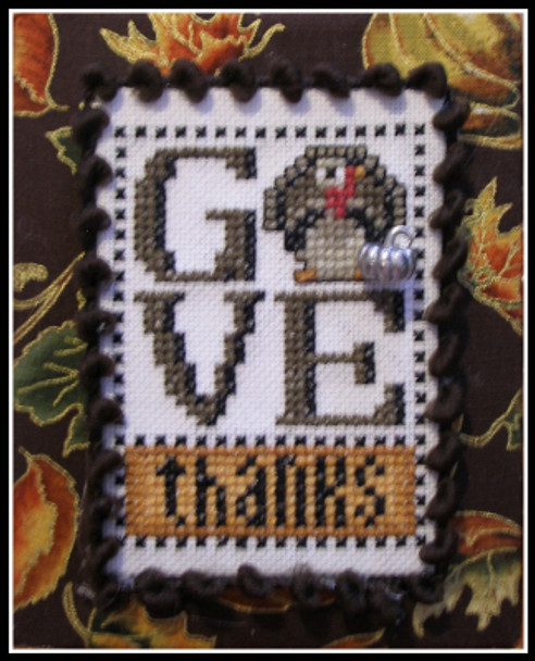 HZLB57 Give Thanks - Love Bits Embellishment Included by Hinzeit