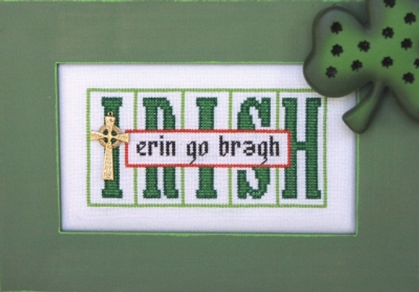 HZPB4 Irish- Printers Block Embellishment Included by Hinzeit