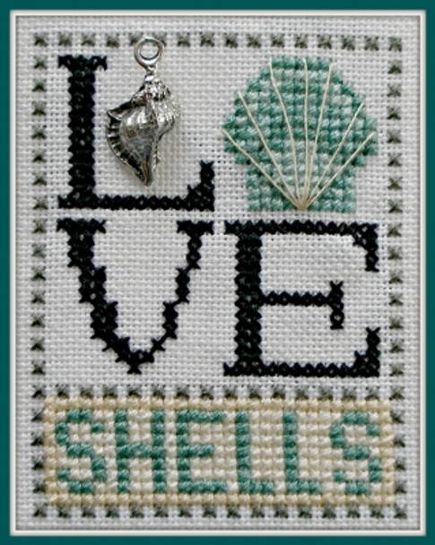 HZLB40 Love Shells - Love Bits Embellishment Included by Hinzeit