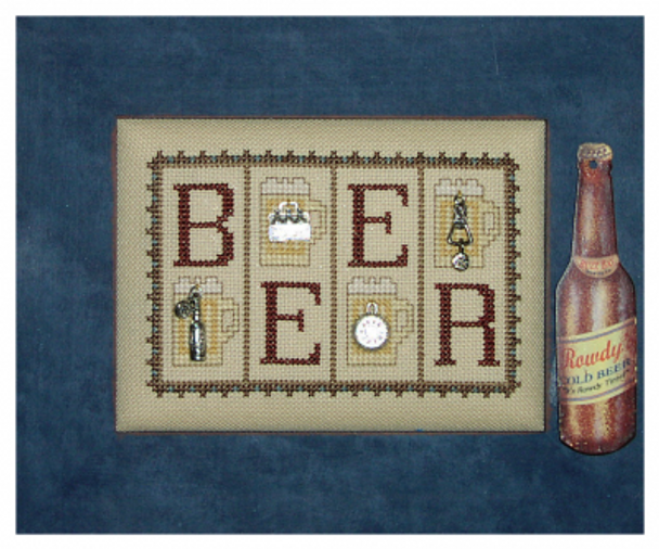 HZMB17 Beer- Mini Blocks Embellishment Included by Hinzeit