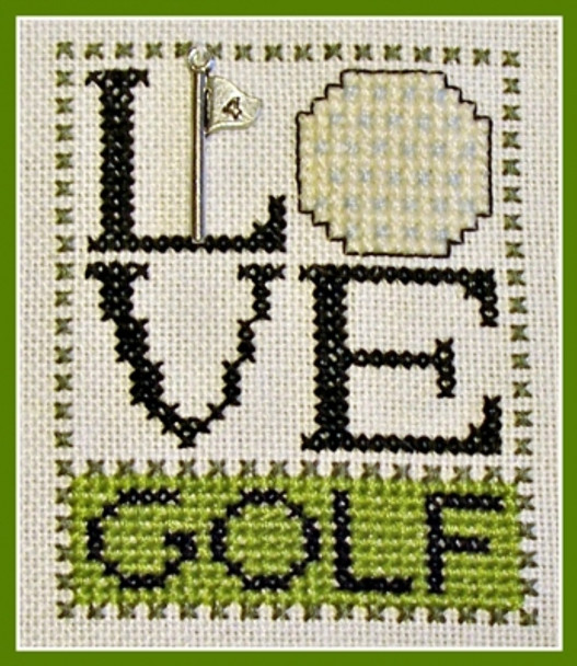 wHZLB5 Love Golf - Love Bits Embellishment Included by Hinzeit
