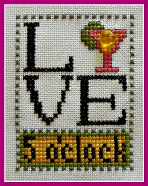 HZLB26 Love 5 O'Clock- Love Bits Embellishment Included by Hinzeit