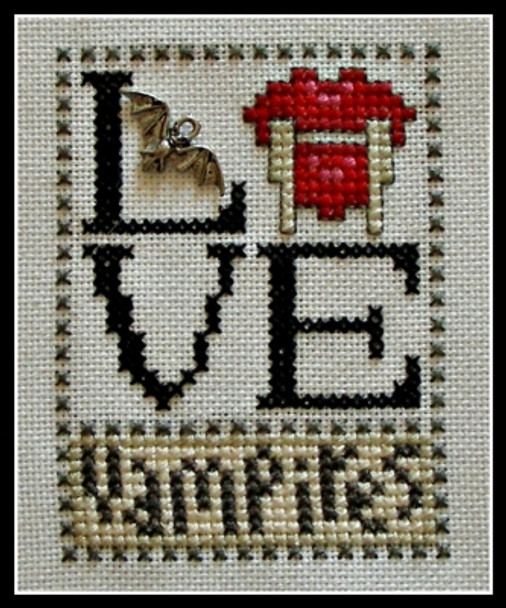 HZLB23 Love Vampires- Love Bits Embellishment Included by Hinzeit