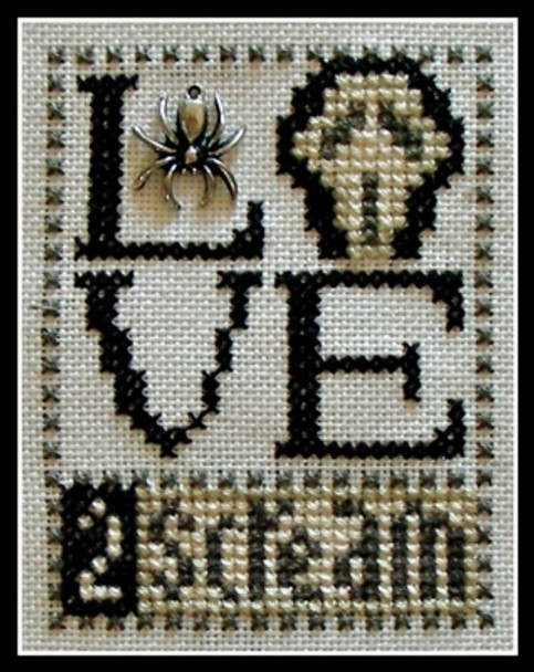 HZLB22 Love 2 Scream- Love Bits Embellishment Included by Hinzeit