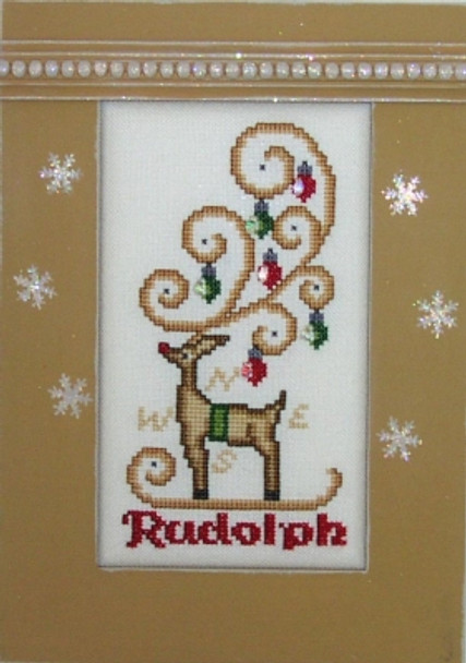 HZCR10 Rudolph - Crystals Embellishment Included by Hinzeit