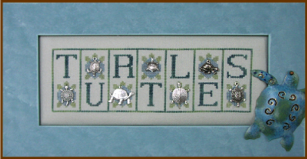 HZMB103 Turtles - Mini Block Embellishment Included by Hinzeit