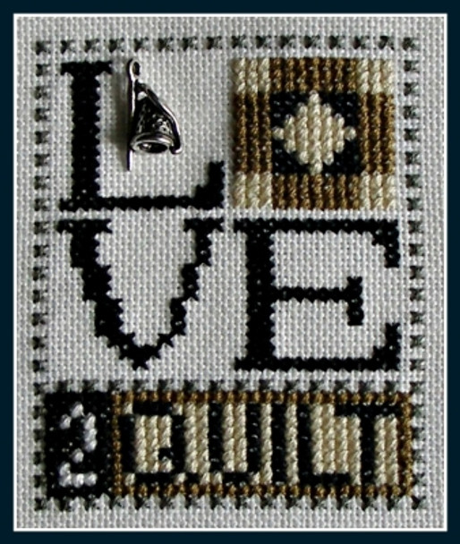 HZLB15 Love 2 Quilt- Love Bits Embellishment Included by Hinzeit