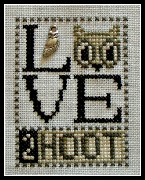 HZLB20 Love 2 Hoot - Love Bits Embellishment Included by Hinzeit