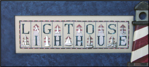 HZMB66 Lighthouse - Mini Blocks Embellishment Included by Hinzeit