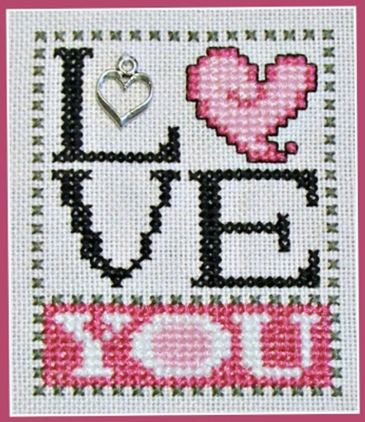 HZLB10 Love You - Love Bits Embellishment Included by Hinzeit