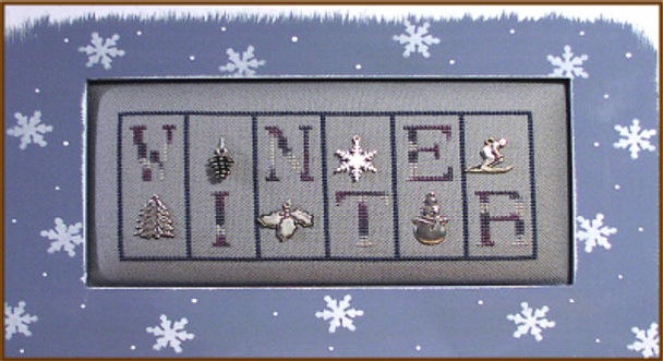 HZMB110 Winter - Mini Blocks Embellishment Included by Hinzeit