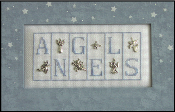 HZMB4 Angels - Mini Blocks Embellishment Included by Hinzeit