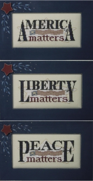 HZCM1 America Theme (3 designs) - Charmed Matters Embellishment Included by Hinzeit