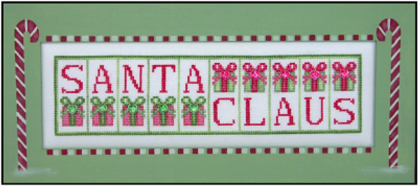 HZJ12 Santa Claus - Jelly Mini Blocks Embellishment Included by Hinzeit