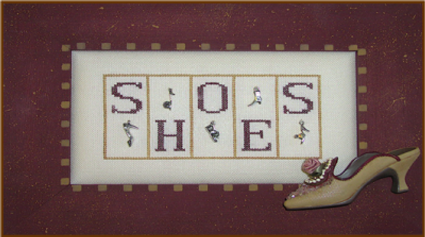 HZMB89 Shoes - Mini Blocks Embellishment Included by Hinzeit