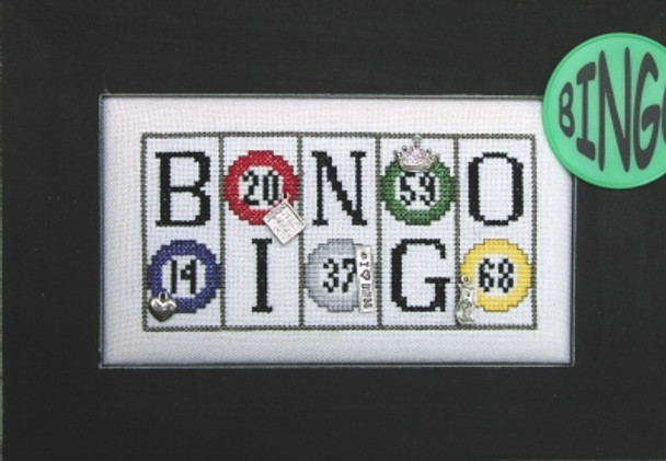 HZMB19 Bingo - Mini Blocks Embellishment Included by Hinzeit