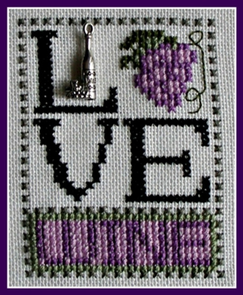 HZLB18 Love Wine - Love Bits Embellishment Included by Hinzeit