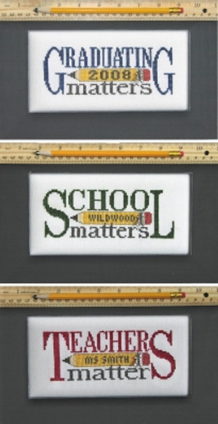 HZCM5 School Theme (3 designs) - Charmed Matters Embellishment Included by Hinzeit