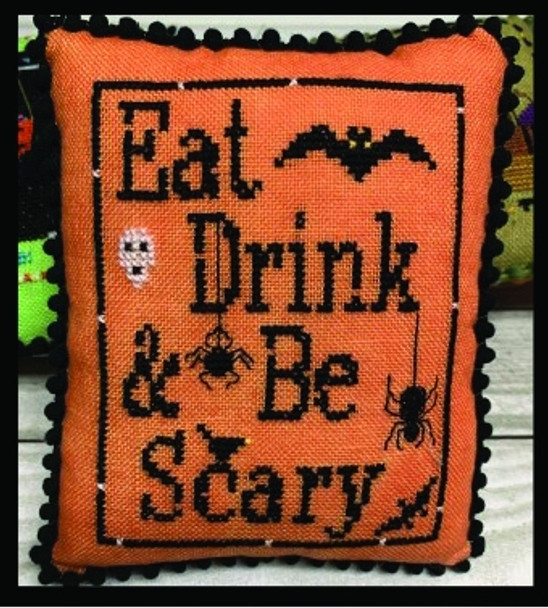 zNBD139 Eat, Drink, Be Scary - Halloween Mini-Series (5/7) Needle Bling Designs